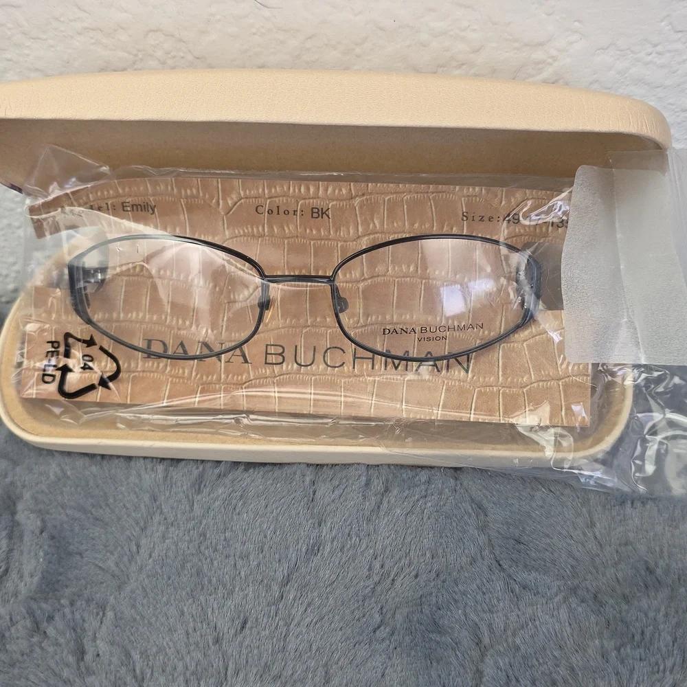 Dana Buchman Emily Full Rim Eyeglasses Classic Look For School/Work/Office
